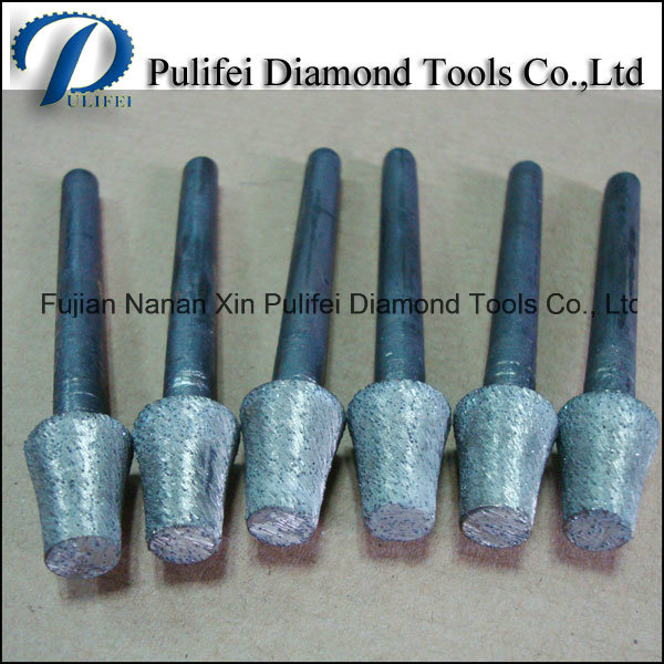 Granite Stone Carving Tools Abrasive Burr Bits Sintered Diamond Burr