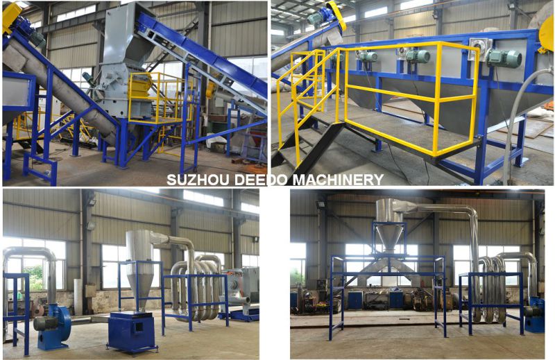 PP PE Pet Waste Plastic Recycling Machine