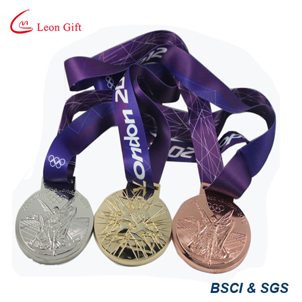 Factory Direct Sale Gold Award Medal, Custom Metal Sport Medal