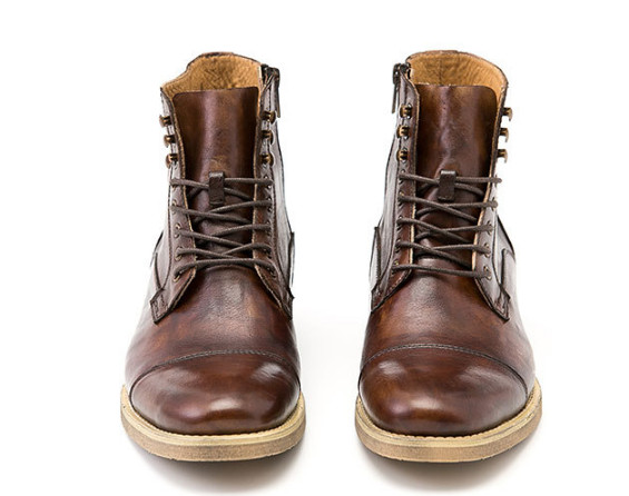 Classical Men Brown Boots (NX 435)