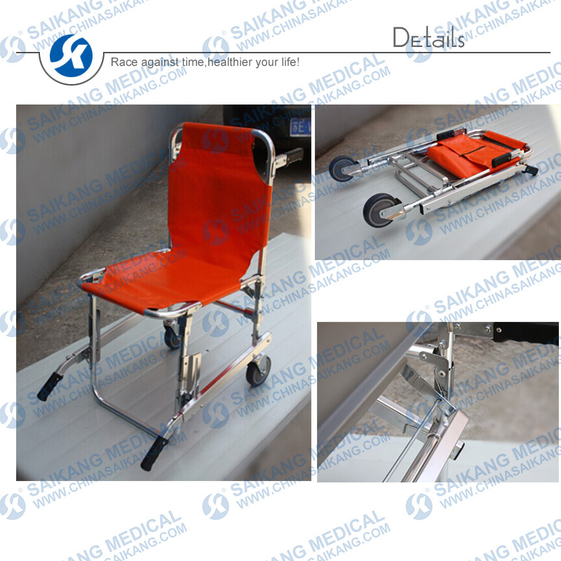 China Products Aluminium Alloy Stair Chair Stretcher