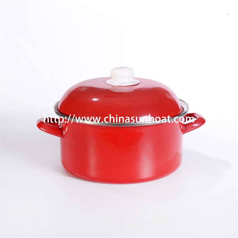 Enamelware for Kitchen Set Casserole Housewares Cookware