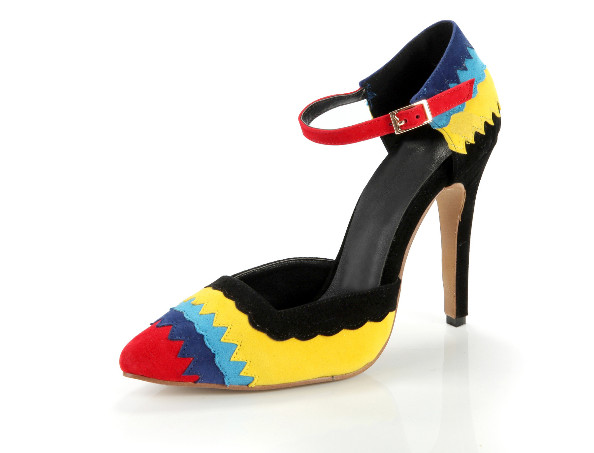 Fashion High Heel Colorfull Women Shoes (HC 018)