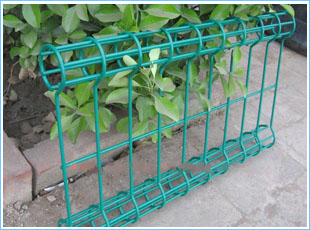 Galvanized/PVC Coated Double Loops Fence