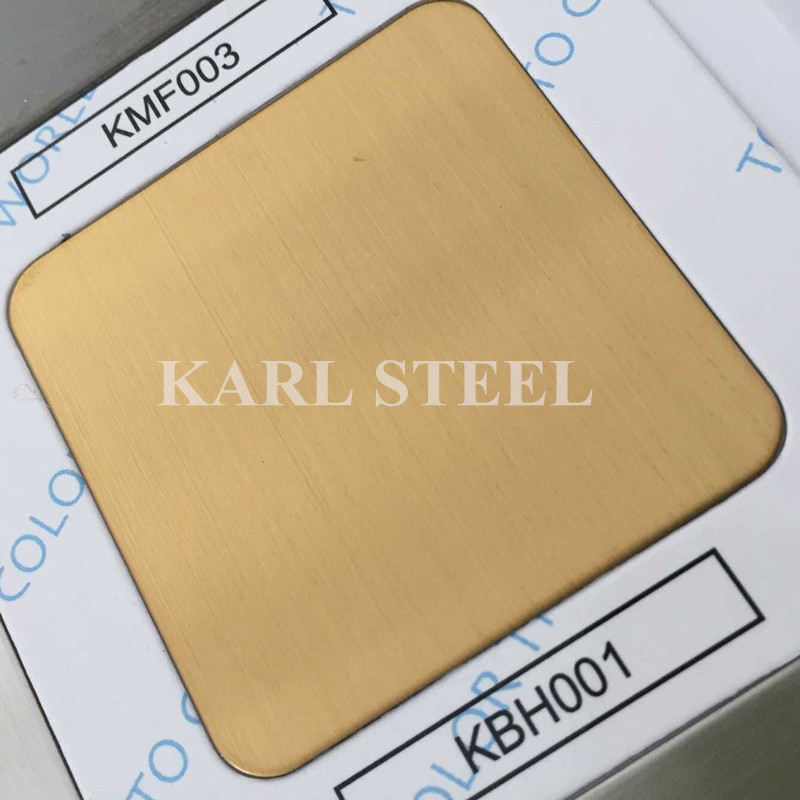 Golden Mirror 410 Stainless Steel Sheet