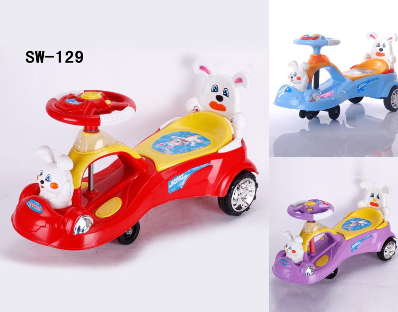 Hot Sale Children Twist Car Ride on Toy Swing Car on Sale