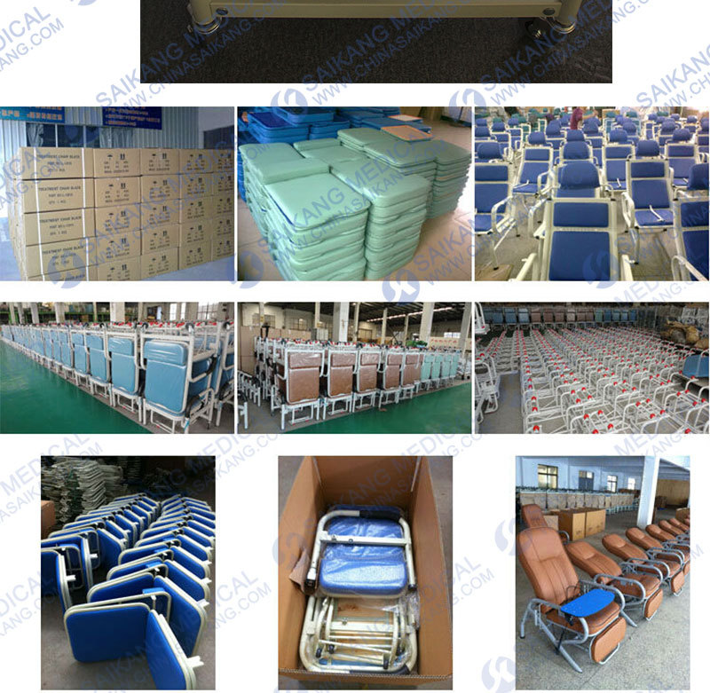 Hospital Accompany Foam Folding Chair Bed (CE/FDA/ISO)