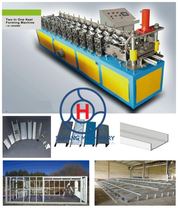 High Quality C Channel Purlin Roll Forming Machine