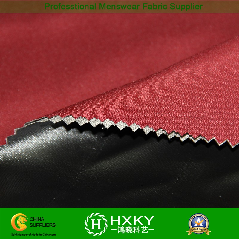 Down Coat Fabric with Woven and Knitted Compound Poly Fabric