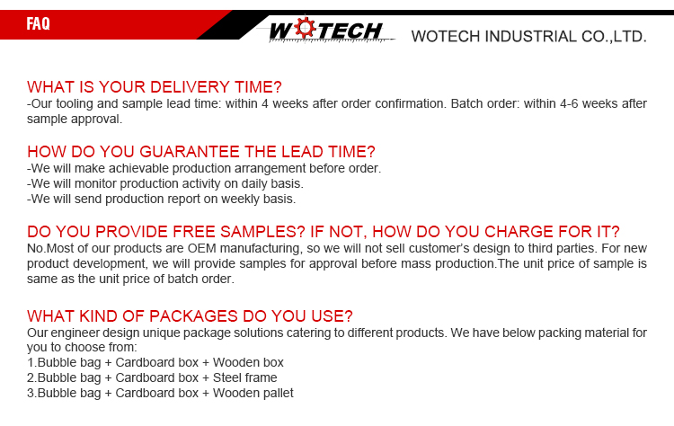 Wotech OEM ODM Metal Spinning for Lighting Industry