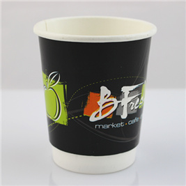 Wholesale Double Wall Insulation Hot Tea Drinking Paper Cup