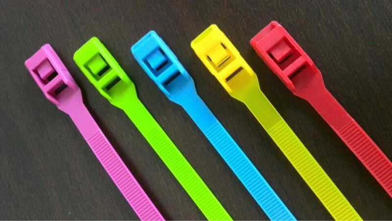 Double Lock Cable Tie, Double Loop Cable Tie, Plastic Cable Tie