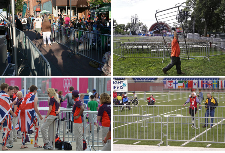 Pedestrian Barriers, Steel Crowd Control Barriers, Crowd Control Barricade