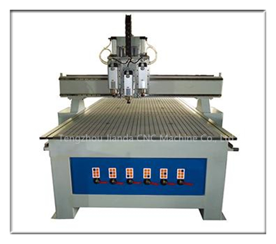 3 Heads Pneumatic Woodworking CNC Machine