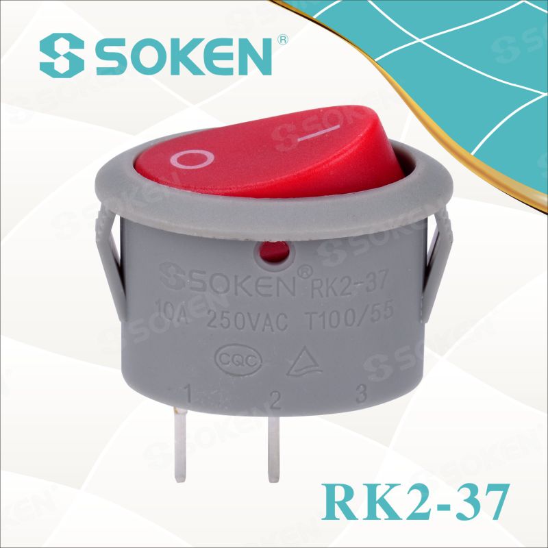 Oval Rocker Switch