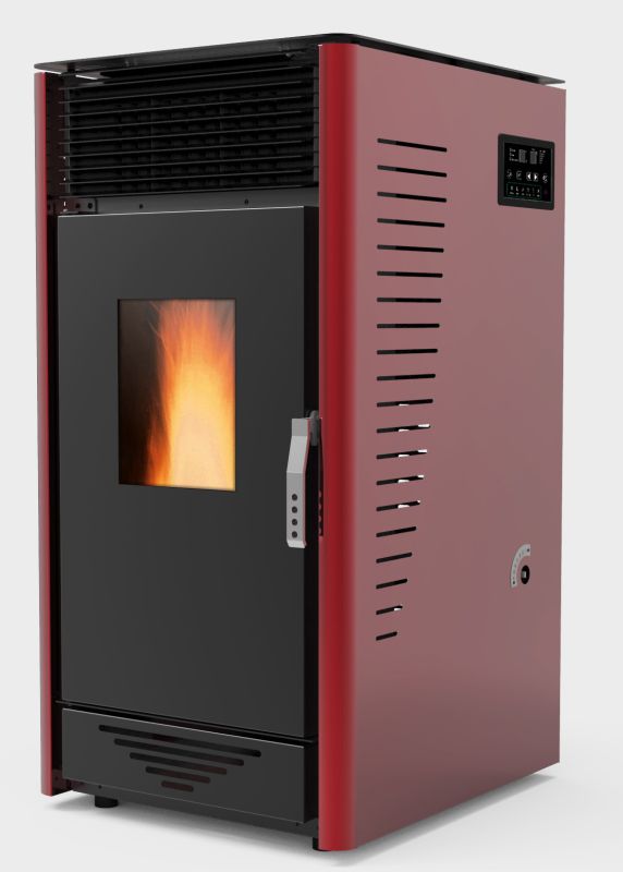 Pellet Stove-Fps-02-Red