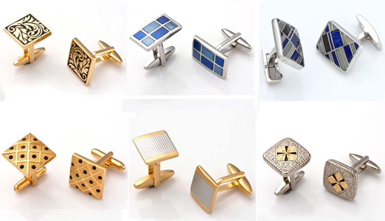 Fashion Brass Cufflinks Accessory with Custom Design (BC-0009)