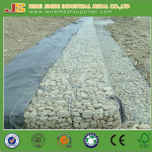 Al-Zn Alloy Wire Hexagonal Mesh Gabion for Stone Cage