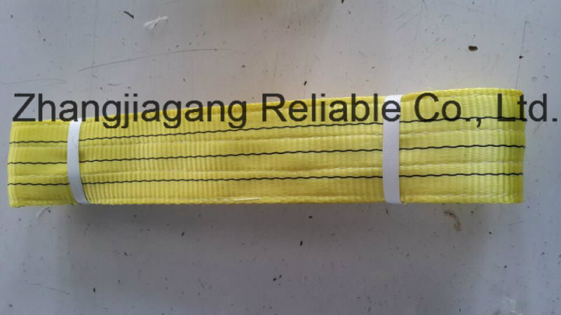 Polyester Flat Webbing Sling/Flat Eye and Eye Sling with Ce ISO SGS Approved Lifting Sling