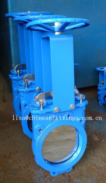 Hand Wheel Di Body Semi-Lugged Slurry Knife Gate Valve