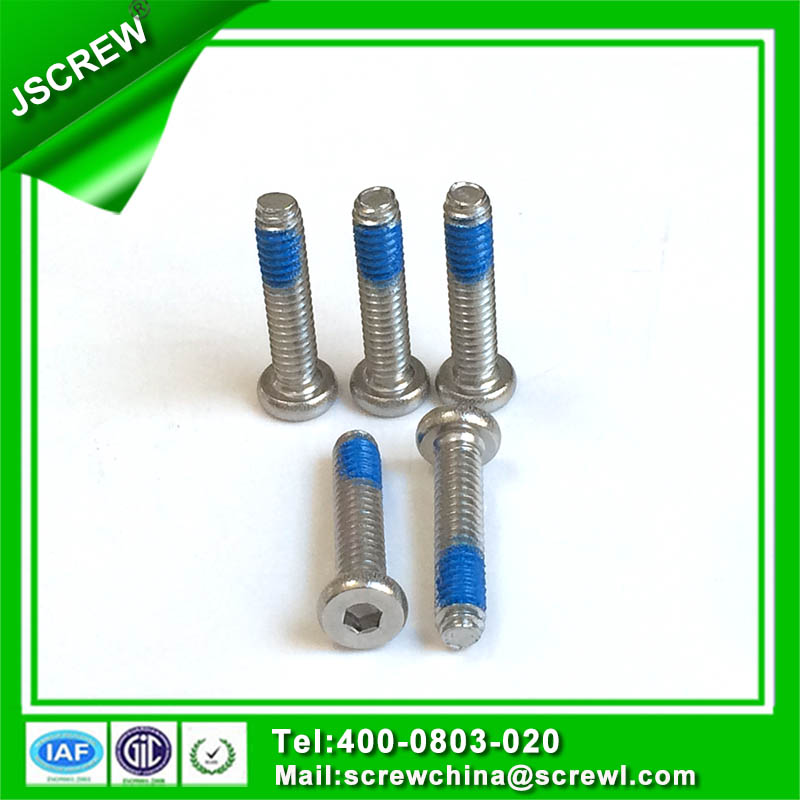 M5 Anti-Loose Hex Socket Pan Head Machine Screw