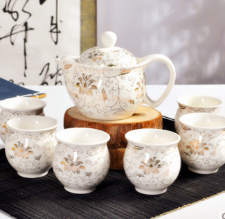 Factory Fashion design Porcelain Tea Set