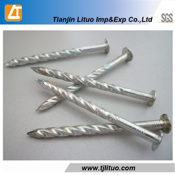 Electro Galvanized Ring Shank Wood Pallet Bulk Nails