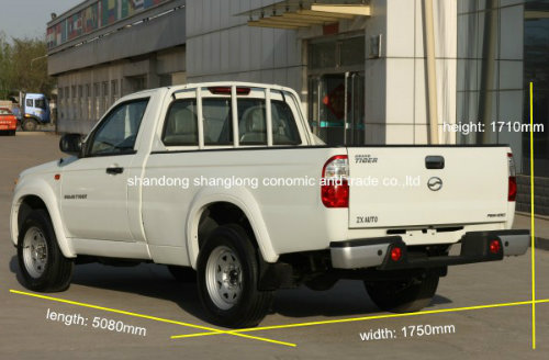 2 Seats Single Cab Pickup Car (with petrol/ gasoline engine)