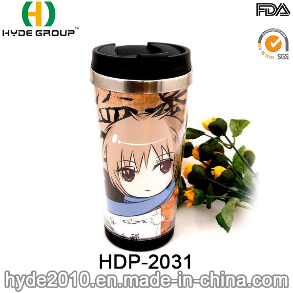 2016 Hot Sales New Type BPA Free Stainless Steel Coffee Mug (HDP-2031)