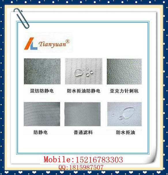 Dust Filter Polyester Needle Felt Filter Bag