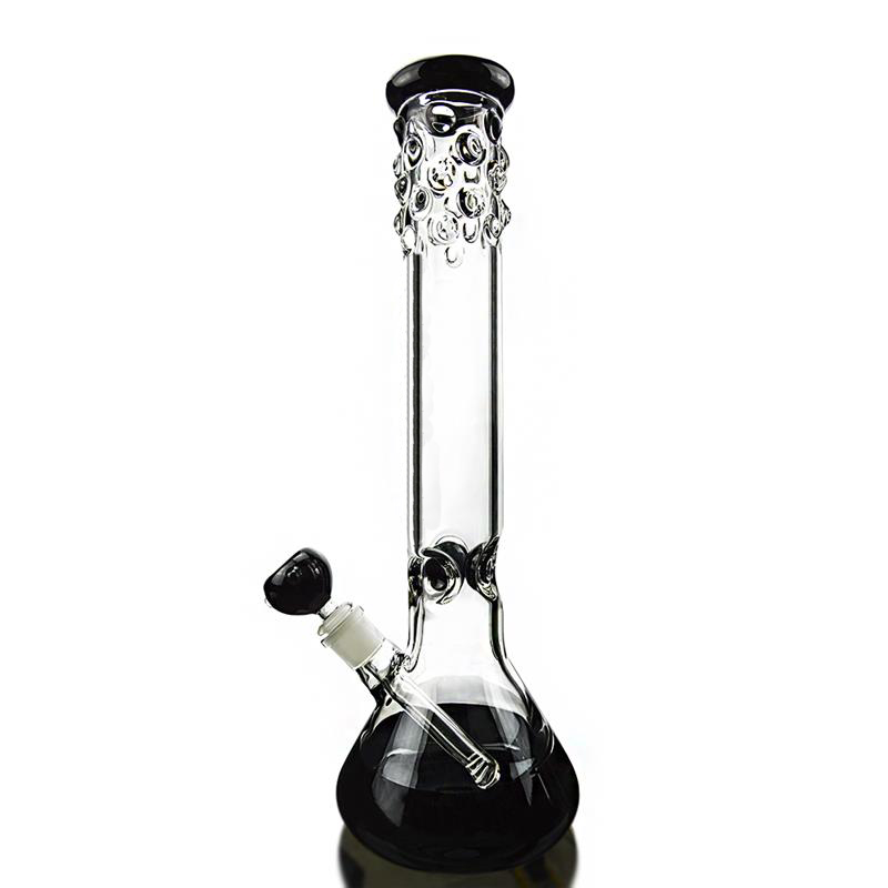 Straight Fab Egg Design Hookah Glass Smoking Water Pipes (ES-GB-350)
