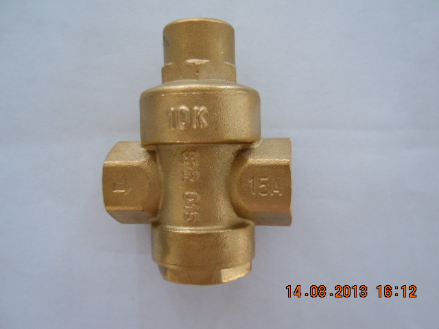 Brass Pressure Reducing Valve with Watch (a. 0208)