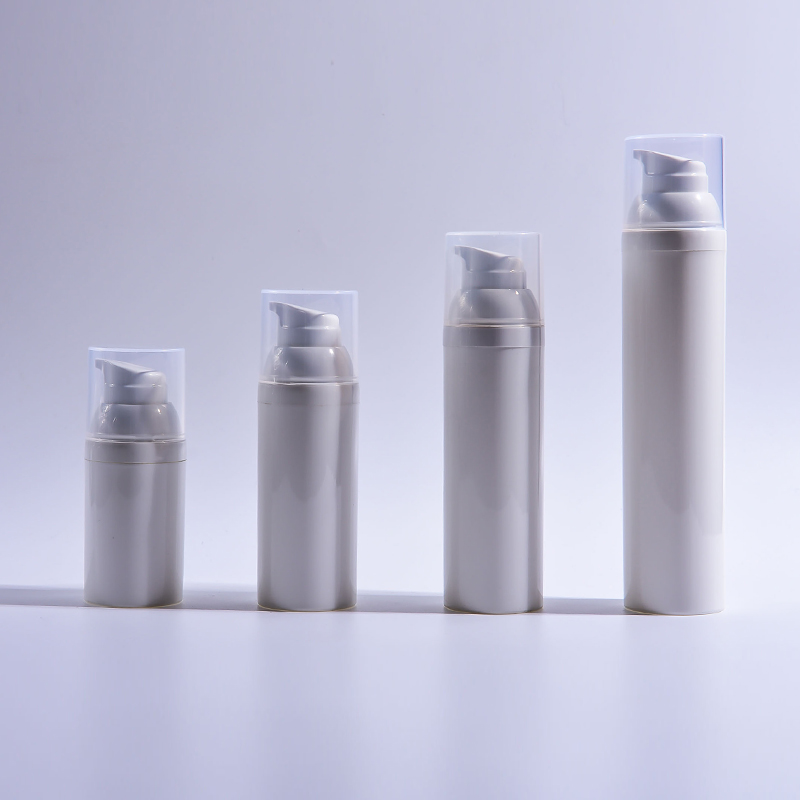 50ml Round PP Airless Bottle Cosmetic Bottle