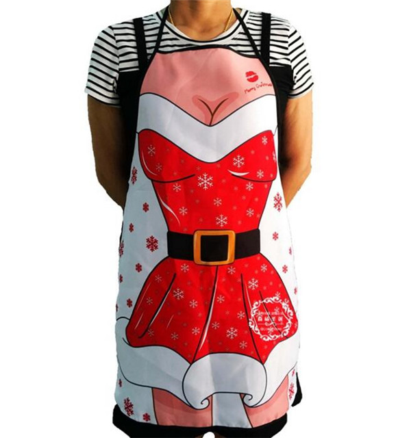 2016 New Designed Lady Sexy Christmas Apron (80014)