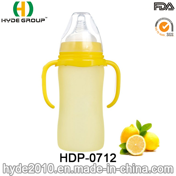 BPA Free Food Grade Plastic Baby Feeding Bottle (HDP-0712)