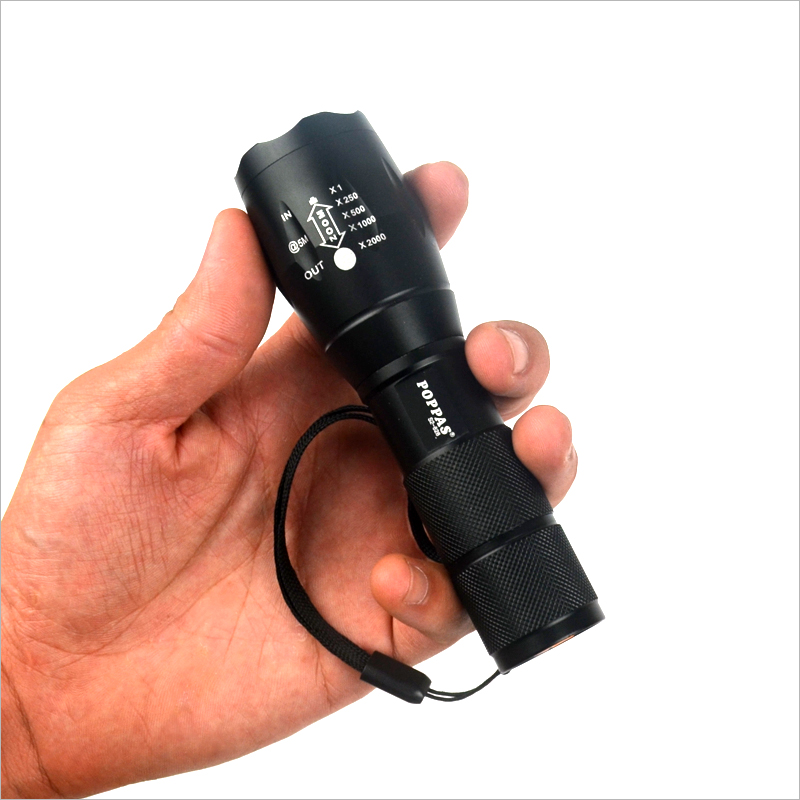 USA EU Hot E17 Xm-L T6 Aluminum Waterproof Zoomable LED Torch Light