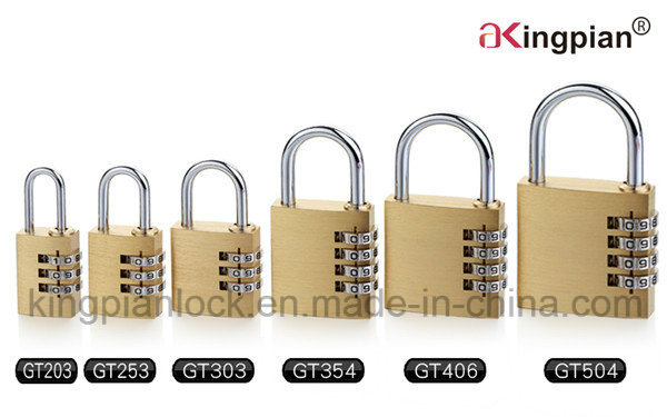 Colorful Aluminum Code Combination Padlock for Bag 21mm