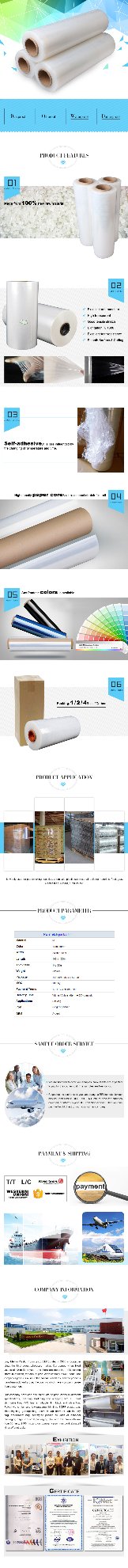 LLDPE Plastic Wrap Packaging