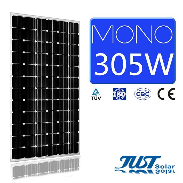 High Efficiency 305W Mono Solar Panel with Direct Factory Sale