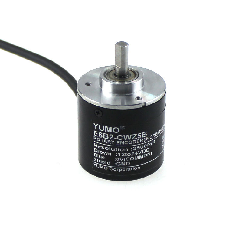 Yumo E6b2-Cwz5b 2500PPR 12V 24V DC Shaft Incremental Rotary Encoder