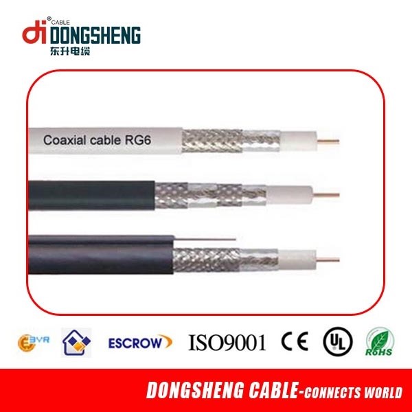 Lin an Cable Manfacturer for Coaxial Cable RG6 Tri-Shield with UL RoHS