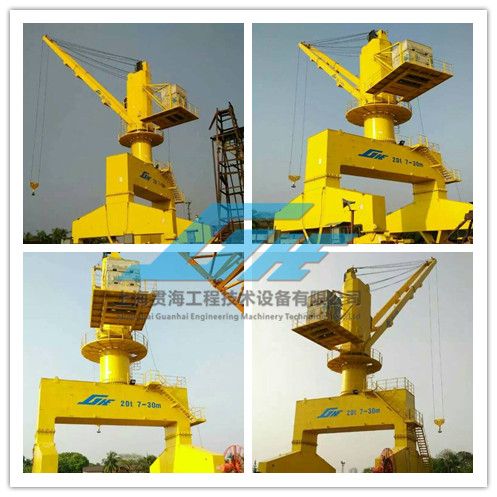 50t Movable Port Jetty Container Crane