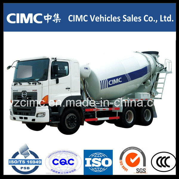 Hino 8-12 M3 6X4 Concrete Mixer Truck