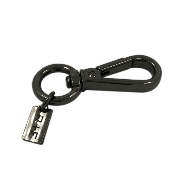 Promotional Sale Gun Metal Snap Hook with Tag