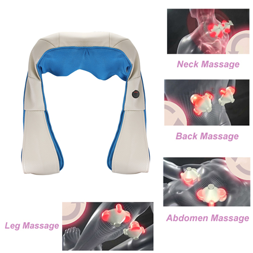 Cordless Rechargeable Kneading Shoulder Massage Shawl Body Massager