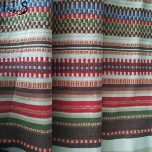 100% Cotton Jacquard Woven Yarn Dyed Fabric for Shirts/Dress Rls21-6ja