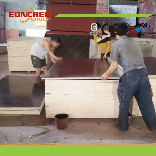 18mm Waterproof Plywood Film Faced for Construction