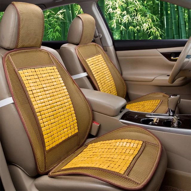 Summer Wood Beads Car Seat Cover