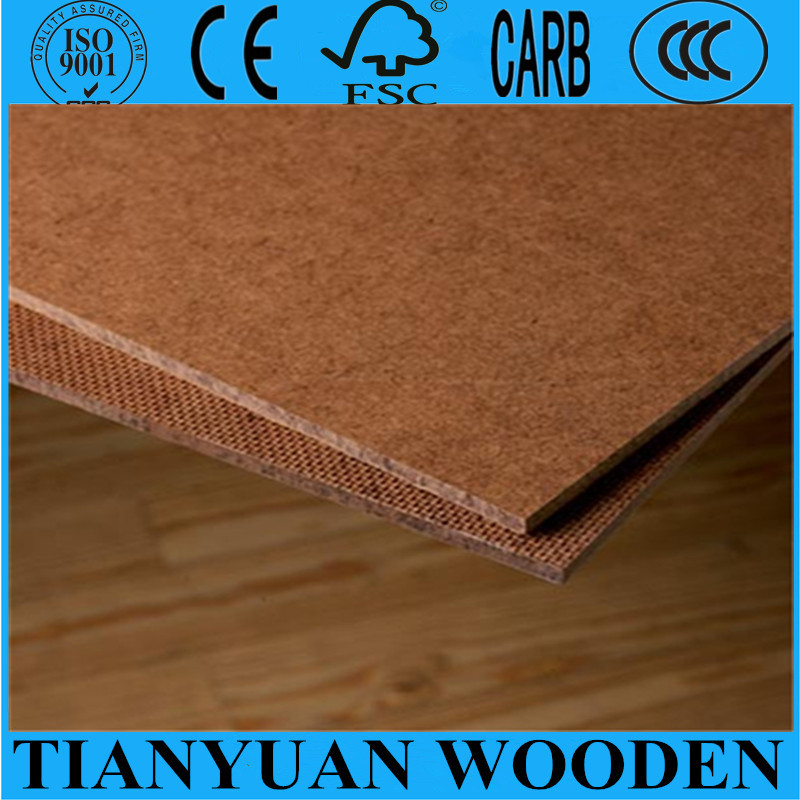 Decorative 2.3mm 2.5mm Hardboard Dark Brown Colour