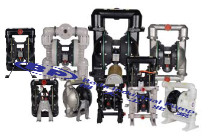 China Factory Air Operated Non-Metallic Models Pneumatic Diaphragm Pump